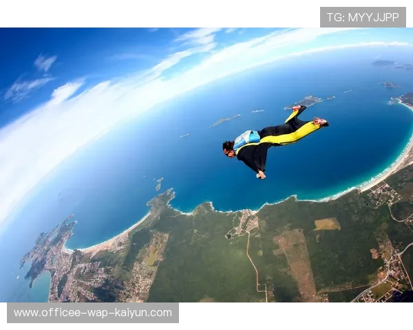 极限滑翔伞，天空中飘逸的运动奇观，极限运动高空滑翔